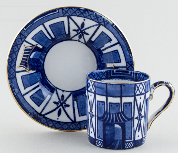 Coffee Can and Saucer c1930s
